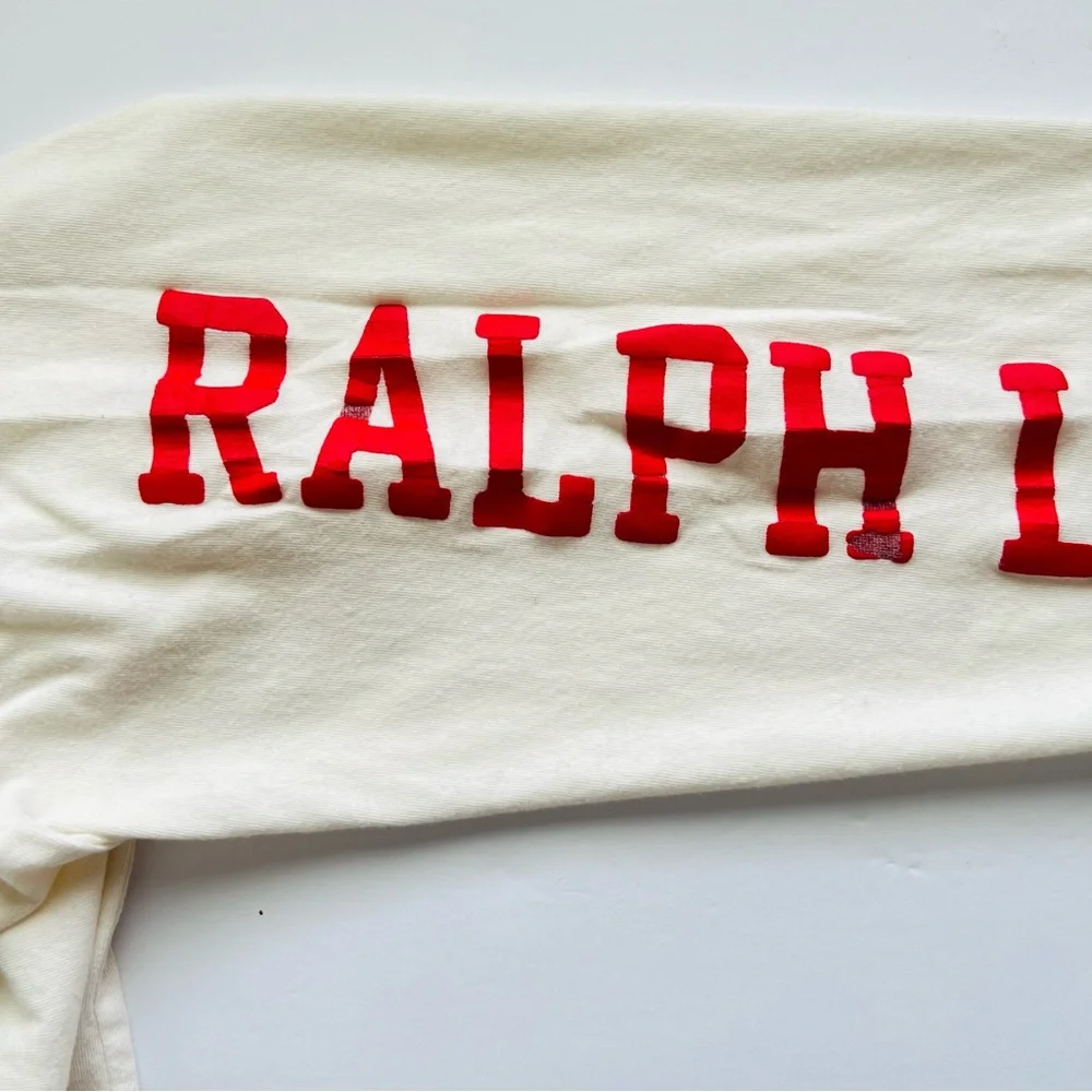 VTG Y2K 90s Ralph Lauren Polo Jeans Phys Ed ‘067’ Shirt SZ M Preppy Streetwear